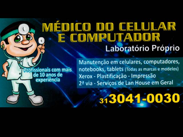 MÉDICO DO CELULAR E COMPUTADOR