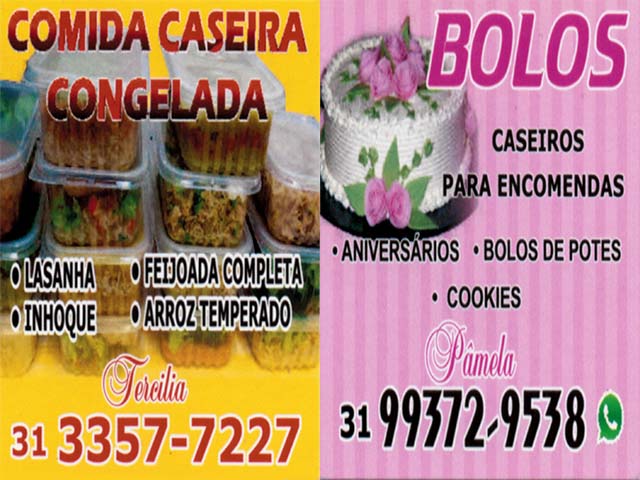 RECANTO DA COMIDA CASEIRA E CONFEITARIA