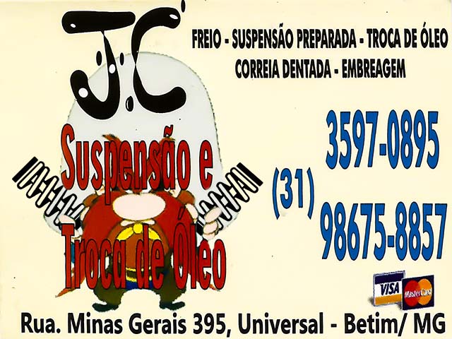 J.C SUSPENSÃO E TROCA DE ÓLEO