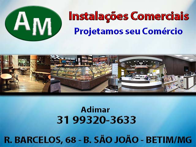 AM INSTALAÇÕES COMERCIAIS