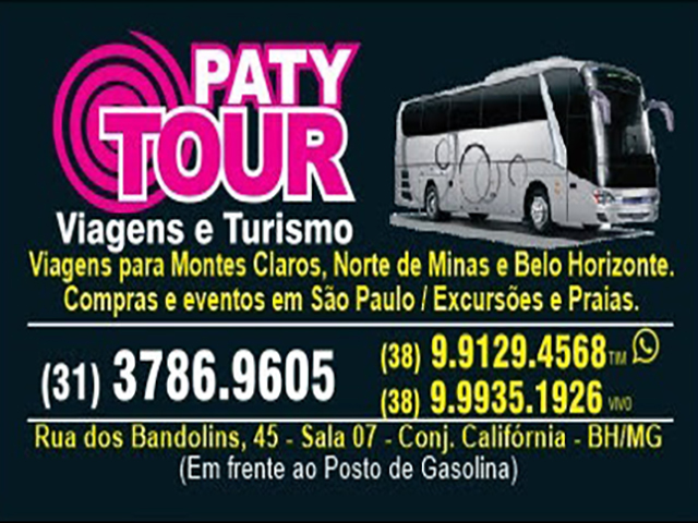 PATRICIA MOTA TRANPORTE TURISMO LTDA