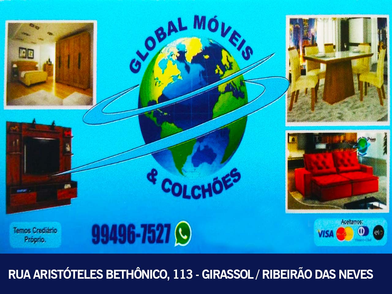 GLOBAL MOVEIS & COLCHOES