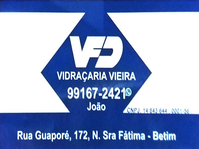 VIDRAÇARIA VIEIRA