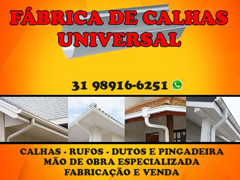 FABRICA DE CALHAS UNIVERSAL