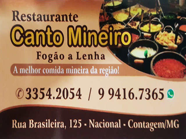 RESTAURANTE CANTO MINEIRO