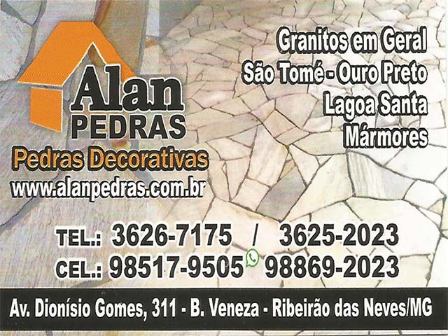 MARMORARIA ALAN PEDRAS