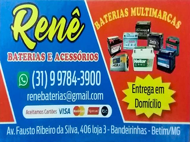 RENÊ BATERIAS E ACESSÔRIOS