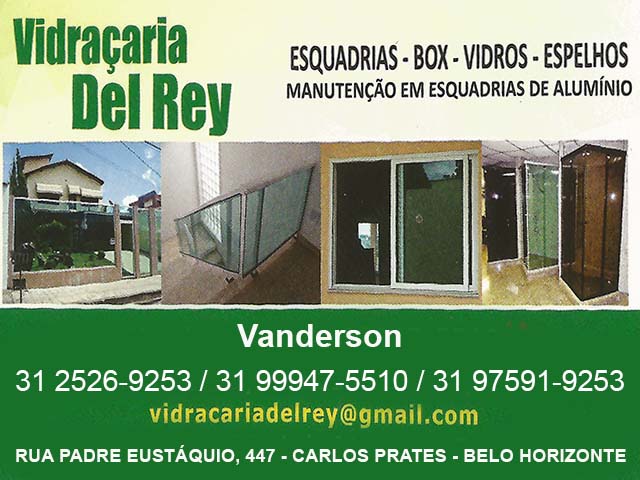 VIDRAÇARIA DEL REY