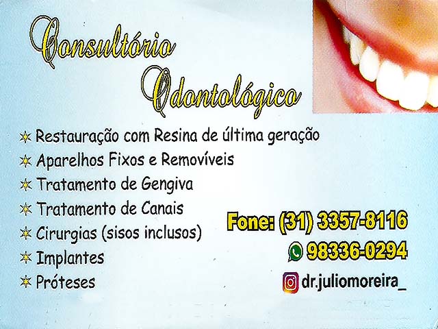 CONSULTORIO ODONTOLÓGICO DR JULIO MOREIRA