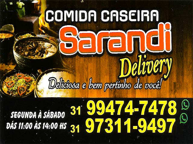 COMIDA CASEIRA SARANDI