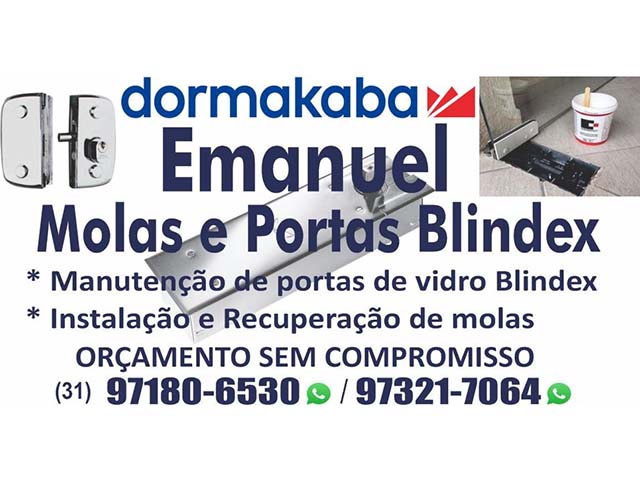 EMANUEL MOLAS E PORTAS BLINDEX