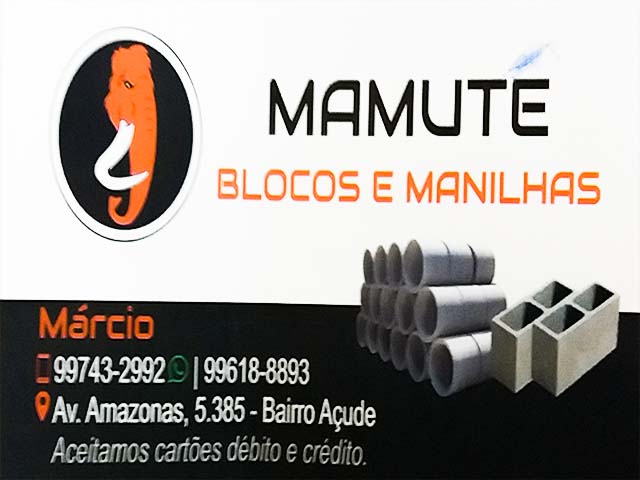 MAMUTE BLOCOS E MANILHAS
