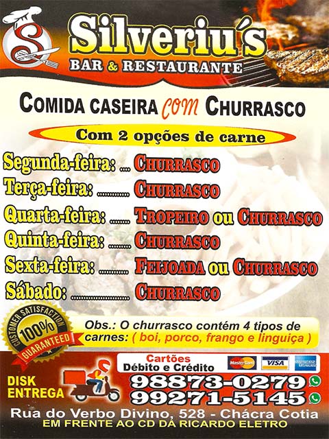 RESTAURANTE E BAR SILVERIUS