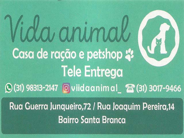 CASA DE RAÇÃO  VIDA ANIMAL