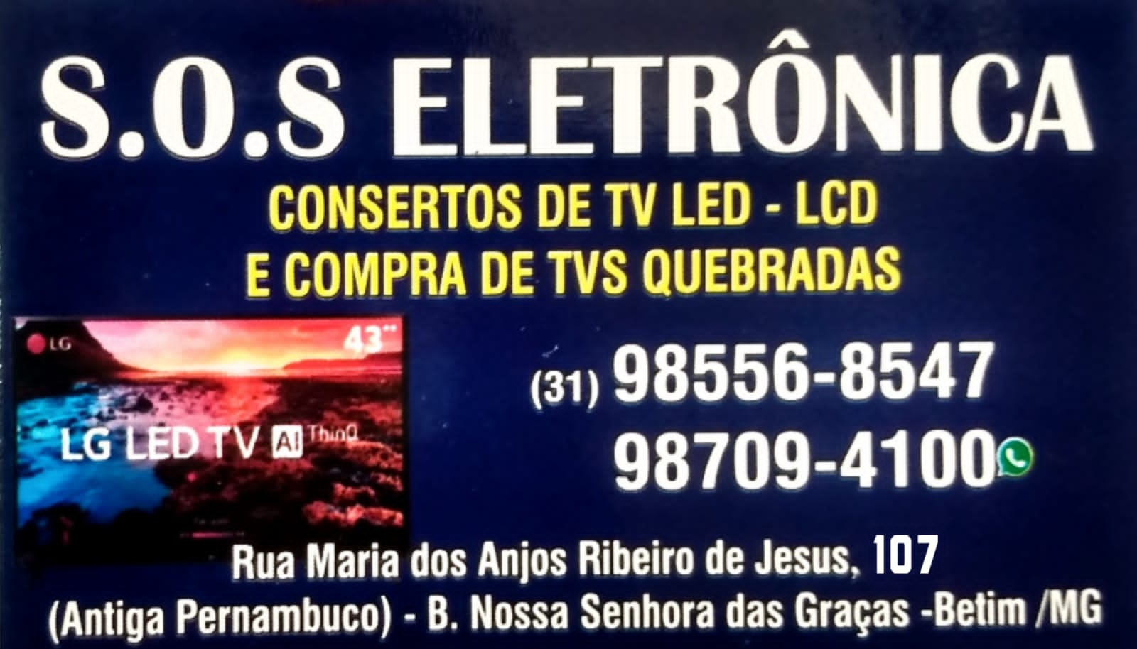 S.O.S ELETRÔNICA