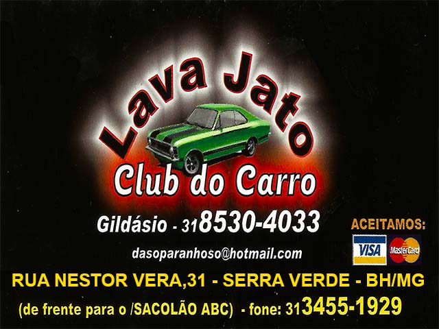 LAVA JATO CLUB DO CARRO