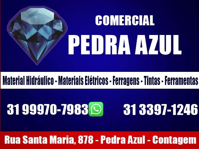COMERCIAL PEDRA AZUL