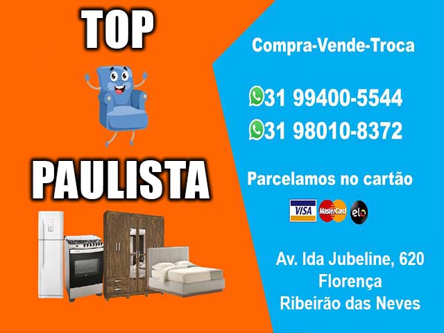 TOP PAULISTA - MOVEIS NOVOS E USADOS