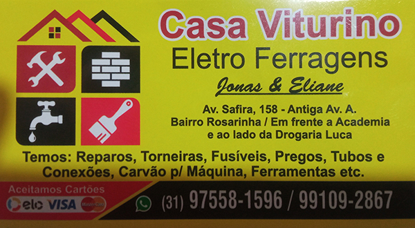 CASA VITURINO ELETRO FERRAGENS