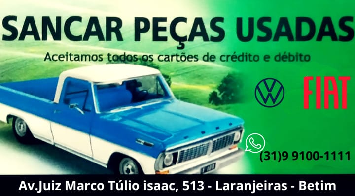 SANCAR PEÇAS USADAS