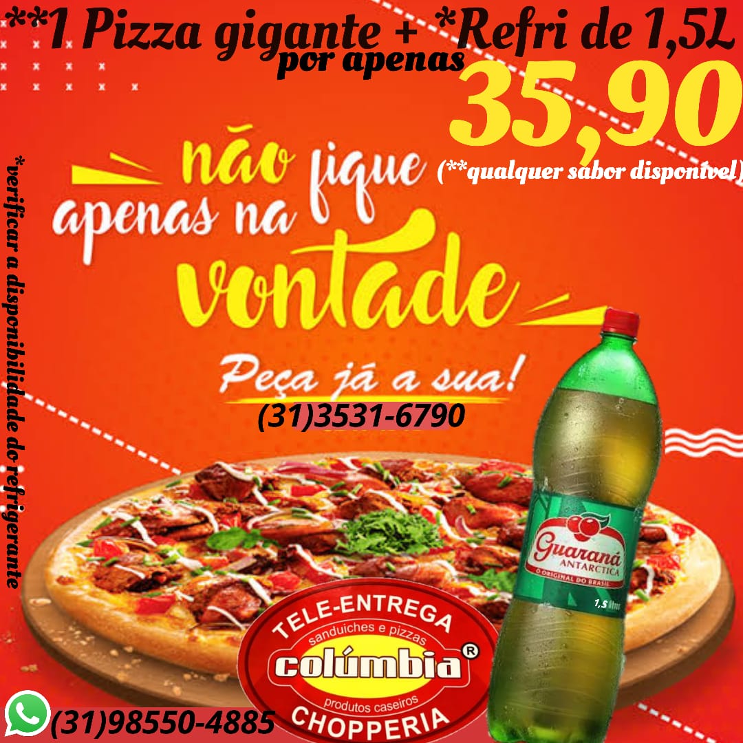 PIZZARIA E SANDUÍCHES COLÚMBIA